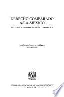 Derecho comparado Asia-México
