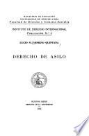 Derecho de asilo