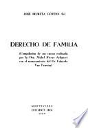 Derecho de familia