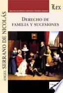 Derecho de familia y sucesiones