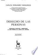Derecho de las personas