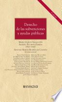 Derecho de las subvenciones y ayudas públicas