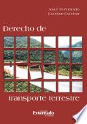 Derecho de Transporte Terrestre