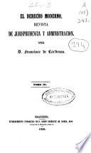 Derecho Moderno