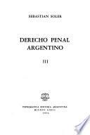 Derecho penal argentino