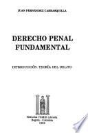 Derecho penal fundamental