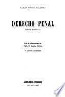 Derecho penal, parte especial