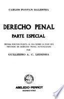 Derecho penal, parte especial