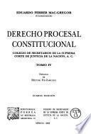 Derecho procesal constitucional