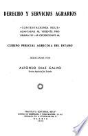 Derecho y servicios agrarios