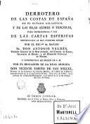 Derrotero de las costas de España en ..., 1
