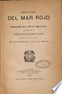 Derrotero del Mar Rojo é instrucciones para el paso del Canal de Suez, publicado por la dirrección de hidrografía