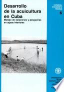 Desarrollo de la acuicultura en Cuba