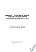 Desarrollo y significado del proceso estatizador en la experiencia colectivista catalana, 1936-1939