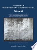 Descendants of William Cromartie and Ruhamah Doane