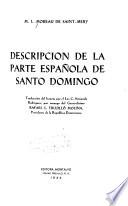 Descripción de la parte española de Santo Domingo