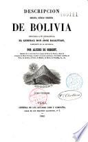 Descripción geografica, historica y estadistica de Bolivia...