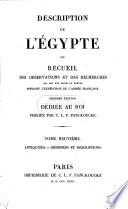 Description de l'Égypte