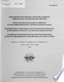 Designators for Aircraft Operating Agencies, Aeronautical Authorities and Services