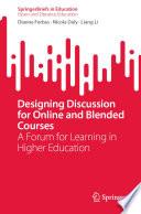 Designing Discussion for Online and Blended Courses
