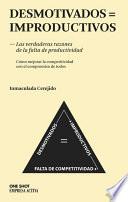 Desmotivados = Improductivos