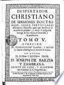 DESPERTADOR CHRISTIANO DE SERMONES DOCTRINALES