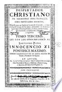 Despertador christiano Santoral, de varios Sermones de Santos