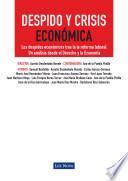Despido y Crisis Económica (e-book)