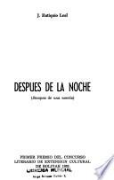 Después de la noche
