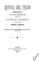 Detrás del telón