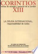 Deuda Internacional, responsabilidad de todos , La
