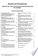 Deutsch als Fremdsprache