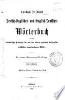 Deutsch-englisches und englisch-deutsches Wörterbuch