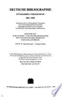 Deutsche Bibliographie
