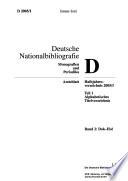 Deutsche Nationalbibliografie