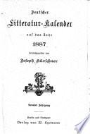 Deutscher Litteratur-Kalender