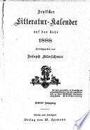 Deutscher Litteratur-Kalender