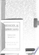 Devoción espíritu Santo