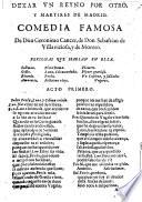 Dexar un reyno por otro, y martires de Madrid. Comedia famosa de don Geronimo Cancer, de don Sebastian de Villaviciosa, y de Moreto