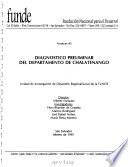 Diagnostico preliminar del Departamento de Chalatenango