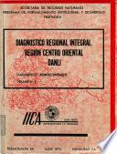 Diagnostico Regional Integral Region Centro Oriental Danli