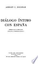 Diálogo íntimo con España