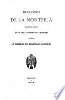 Diálogos de la montería