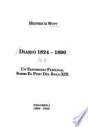 Diario 1824-1890: 1824-1842