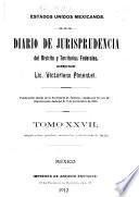 Diario de jurisprudencia del Distrito y territorios federales