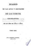 Diario de las actas y discusiones de las Cortes