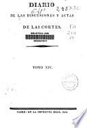 Diario de las discusiones y actas de las Cortes