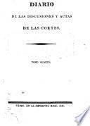 Diario de las discusiones y actas de Las Cortes