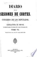 Diario de las Sesiones de Cortes, Congreso de los Diputados