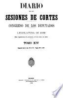 Diario de las Sesiones de Cortes, Congreso de los Diputados